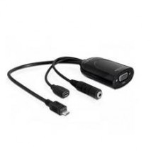 ADAPTADOR MICRO USB-M MHL A VGA-H