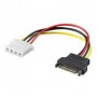 CABLE INTERNO SATA MACHO ALIMENTACION MOLEX