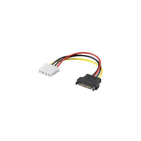 CABLE INTERNO SATA MACHO ALIMENTACION MOLEX