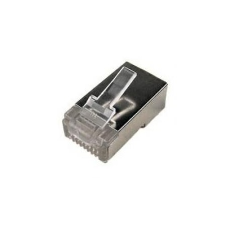 CONECTOR RJ45 DOBLE BLINDAJE CATEGORIA 6