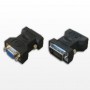 ADAPTADOR DVI-D (MACHO 24+1) VGA (HEMBRA)