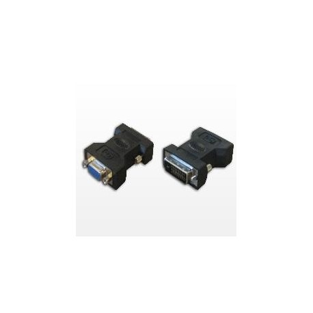 ADAPTADOR DVI-D (MACHO 24+1) VGA (HEMBRA)