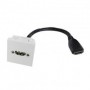 PLACA PARED CAJETIN HDMI 45X45 HEMBRA