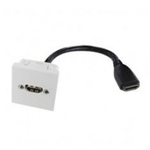 PLACA PARED CAJETIN HDMI 45X45 HEMBRA