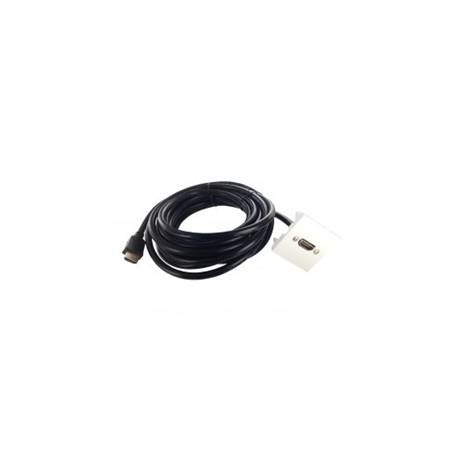 PLACA PARED CAJETIN HDMI 45X45 HEMBRA