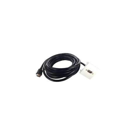 PLACA PARED CAJETIN HDMI 45X45 HEMBRA