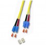 CABLE FIBRA OPTICA DUPLEX MONOMODO 9