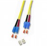 CABLE FIBRA OPTICA DUPLEX MONOMODO 9