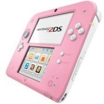 CONSOLA NINTENDO 2DS ROSA Y BLANCA