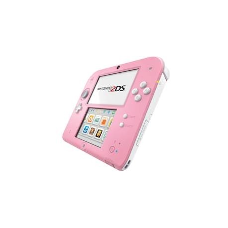 CONSOLA NINTENDO 2DS ROSA Y BLANCA