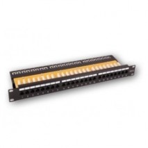 PANEL 24 PUERTOS UTP RJ45 19"