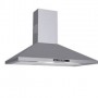 CAMPANA PARED ELECTRONICA BALAY 3BC792M  PIRAMIDAL 90cm ACERO