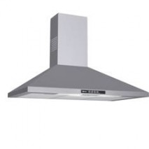 CAMPANA PARED ELECTRONICA BALAY 3BC792M  PIRAMIDAL 90cm ACERO