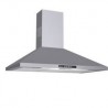 CAMPANA PARED ELECTRONICA BALAY 3BC792M  PIRAMIDAL 90cm ACERO
