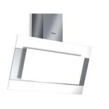 CAMPANA PARED ELECTRONICA BOSCH DWK09M720 INCLINADA CRISTAL BLANCO, 0.9m, 760 M3/H, TOUCH CONTROL, F