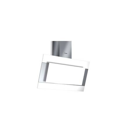 CAMPANA PARED ELECTRONICA BOSCH DWK09M720 INCLINADA CRISTAL BLANCO, 0.9m, 760 M3/H, TOUCH CONTROL, F