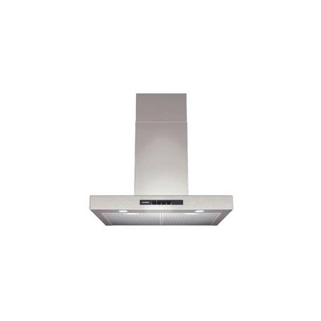 CAMPANA PARED MECANICA SIEMENS LC66BA521 ACERO INOX, 0.6m, 650 M3/H, FILTRO DE ALUMINIO, HALOGENOS
