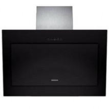 CAMPANA PARED ELECTRONICA SIEMENS LC86KA670 INCLINADA CRISTAL NEGRO, 0.8m, 660 M3/H, TOUCH CONTROL,