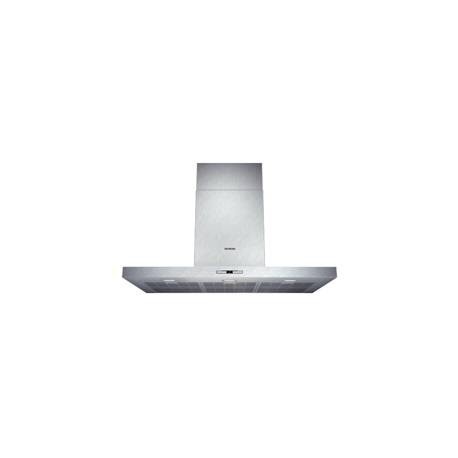CAMPANA PARED ELECTRONICA SIEMENS LC98BF542 CAJA DELGADA ACERO INOX, 0.9m, 860 M3/H, IQDRIVE, REDUCC