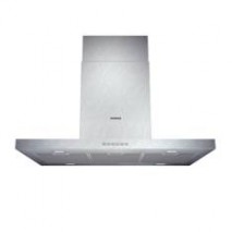 CAMPANA ISLA BOX SLIM SIEMENS LF97BB532 90 Acm, ACERO, REDUCCION DE RUIDO