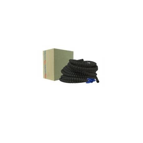 CUBRECABLES 25MM ROLLO DE 25 METROS NEGRO
