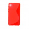 Funda tpu BQ Aquaris E 4,5 roja