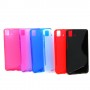 Funda tpu BQ Aquaris E 4,5 roja