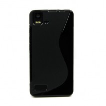 Funda tpu  BQ Aquaris E4 negra
