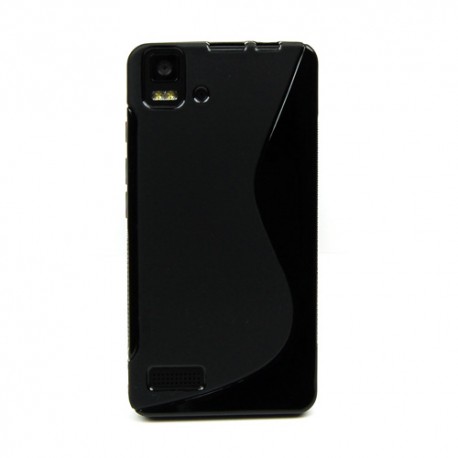 Funda tpu  BQ Aquaris E4 negra