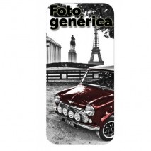 Carcasa Bumper Negro Colección Coop Red Car Samsung Galaxy S6 Moxie