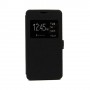 Funda tipo libro con ventana BQ Aquaris E 4,5 negra