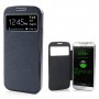 Funda con bateria incorporada 1500 mAh Samsung Galaxy S4 i9500 azul oscuro