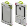 Funda slim Samsung Galaxy S4 I9500 blanca con protector de pantalla