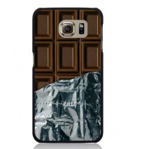 Carcasa bumper sweet choco lat  Samsung galaxy  S6  Moxie  negro