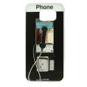 Carcasa vintage cabine telephone samsung galaxy  S6 Moxie