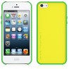 Carcasa  Araree iPhone 5 / 5s modelo amy trasera amarilla bumper verde trasera extra blanca incluye