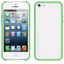 Carcasa  Araree iPhone 5 / 5s modelo amy trasera amarilla bumper verde trasera extra blanca incluye