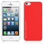 Carcasa Araree iPhone 5 / 5s modelo amy trasera roja bumper blanco trasera extra blanca incluye prot