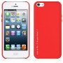 Carcasa Araree iPhone 5 / 5s modelo amy trasera naranja mango bumper rojo trasera extra roja incluye