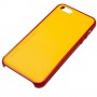 Carcasa Araree iPhone 5 / 5s modelo amy trasera naranja mango bumper rojo trasera extra roja incluye