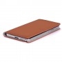 Funda Samsung Galaxy Note 3 Slim diary de piel marron con tapa trasera