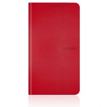 Funda Araree Samsung Galaxy Note 3 slim diary de piel granate con tapa trasera