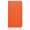 Funda Samsung Galaxy S5 G900 modelo slim diary de piel naranja con tapa trasera