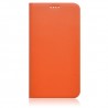 Funda Samsung Galaxy S5 G900 modelo slim diary de piel naranja con tapa trasera
