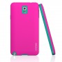 Carcasa Samsung Galaxy Note 3 modelo amy rosa y verde
