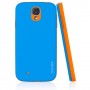 Carcasa Samsung Galaxy S4 amy orange coral naranja azul