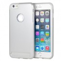 Carcasa Aluminio Colección Laska Iphone 6 Plus Plateado/Blanco G-Case