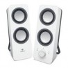 ALTAVOCES LOGITECH MULTIMEDIA Z200 2.0 BLANCOS