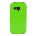 Funda  tipo libro para  Ibold B IBSD40  con cierrre magnetico verde