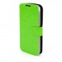 Funda  tipo libro para  Ibold B IBSD40  con cierrre magnetico verde